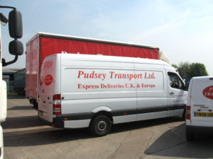 Pudsey Vehicle van and lorry